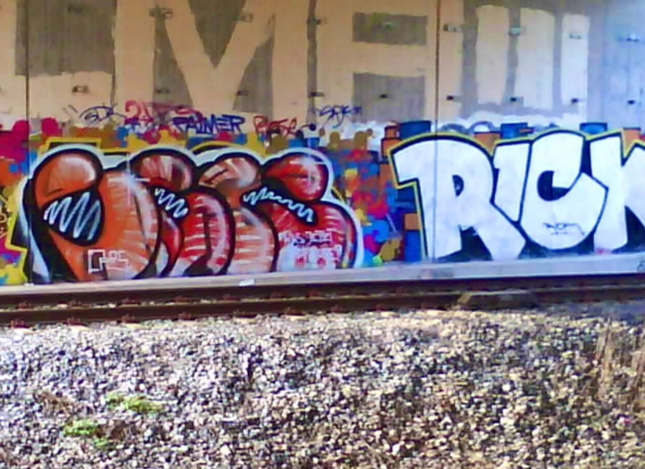 Graffiti Wall in Bayreuth - Photo by AMIDNIGHT - CLUBS, HLS, RICK