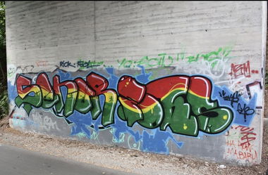 Graffiti Wall in Bayreuth - Photo by AMIDNIGHT - Bayreuth, Senor, Foks