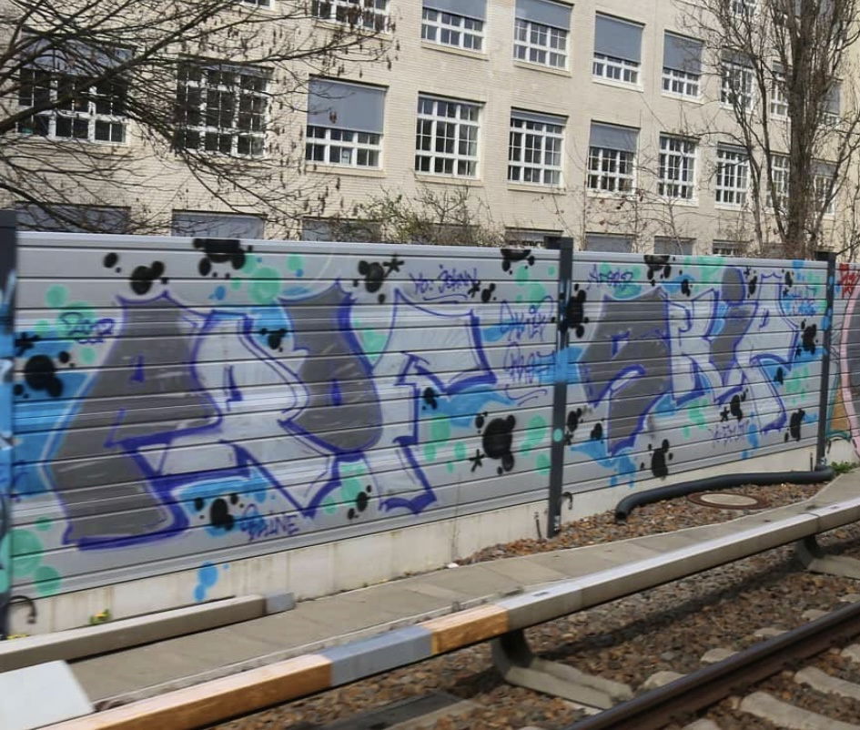 Graffiti Wall in Bayreuth - Photo by AMIDNIGHT - Bayreuth, Prof, skip