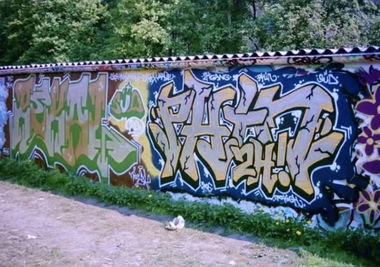 Graffiti Wall in Bayreuth - Photo by AMIDNIGHT - Bayreuth, phin, 2H
