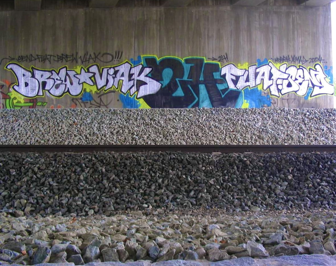 Graffiti Wall in Bayreuth - Photo by AMIDNIGHT - Bayreuth, BREW, VIAK