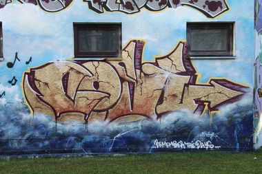Graffiti Wall in Bayreuth - Photo by AMIDNIGHT - RIP, ROB, /