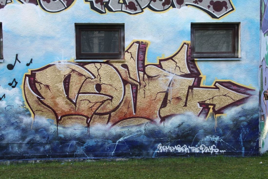 Graffiti Wall in Bayreuth - Photo by AMIDNIGHT - RIP, ROB, /