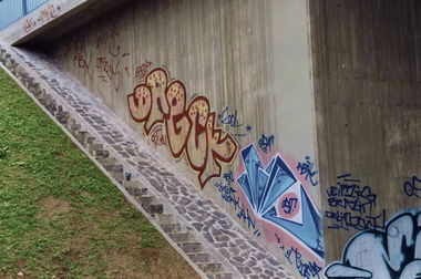 Graffiti Wall in Bayreuth - Photo by AMIDNIGHT - Bayreuth, DRECK, OST