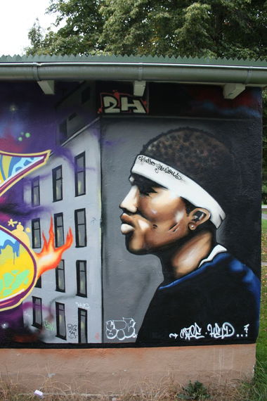 Graffiti Wall in Bayreuth - Photo by AMIDNIGHT - Bayreuth, 457, 2H