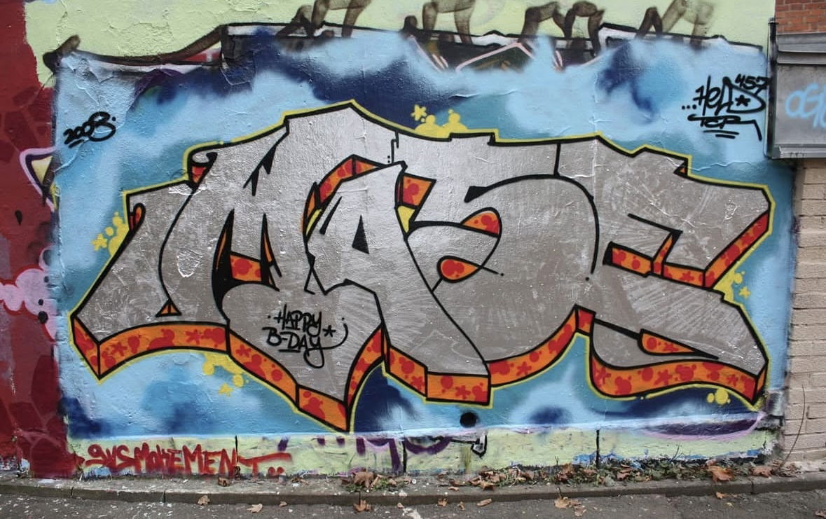 Graffiti Wall in Bayreuth - Photo by AMIDNIGHT - Bayreuth, MASE, 457