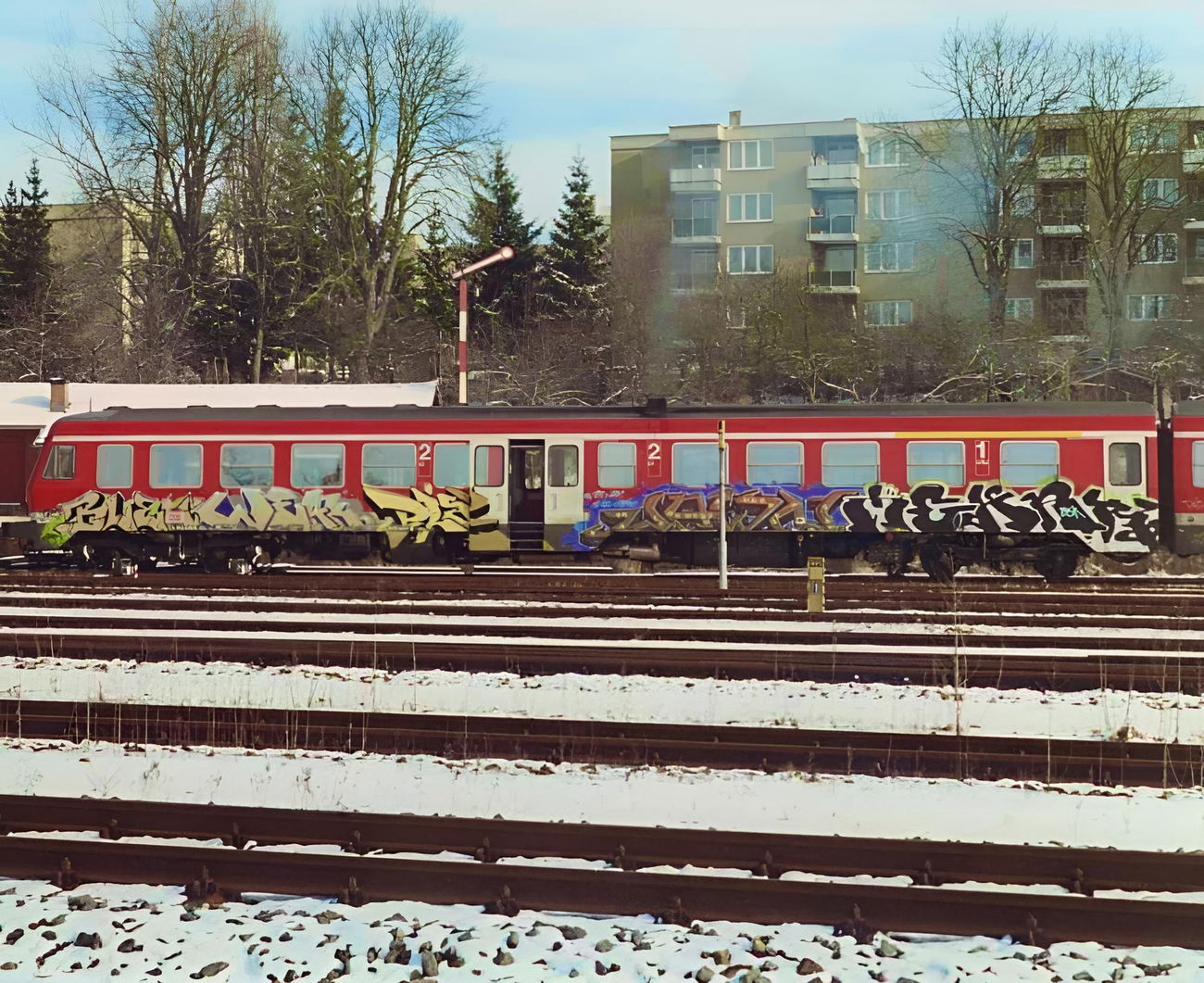 Graffiti Wall in Bayreuth - Photo by AMIDNIGHT - Bayreuth, Train