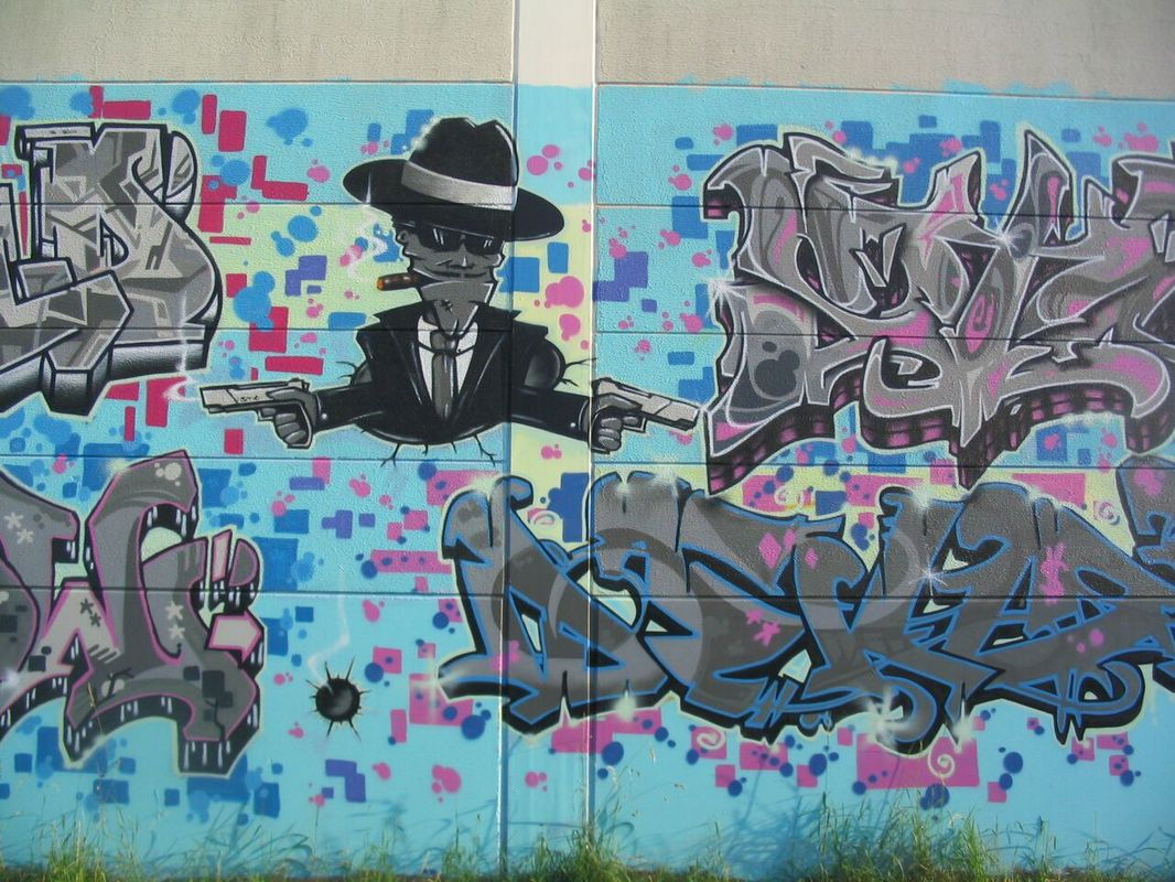 Graffiti Wall in Bayreuth - Photo by AMIDNIGHT - HELD, DEKOR, MASE