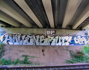 Graffiti Wall in Bayreuth - Photo by AMIDNIGHT - Bayreuth, HB, Höllenbrut