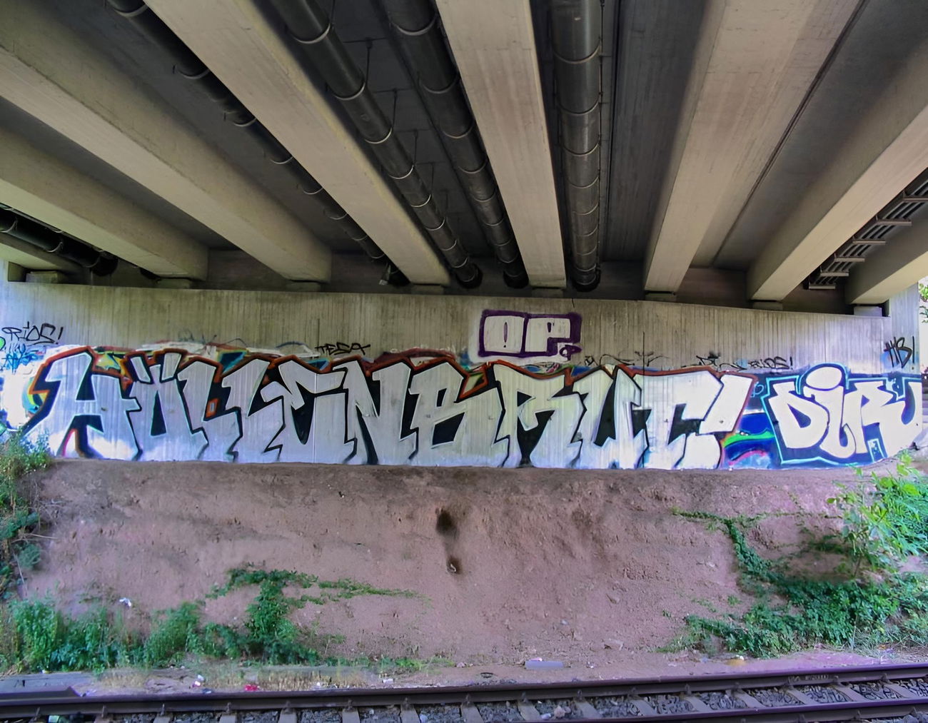 Graffiti Wall in Bayreuth - Photo by AMIDNIGHT - Bayreuth, HB, Höllenbrut