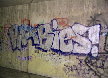 Graffiti Wall in Bayreuth - Photo by AMIDNIGHT - Bayreuth, rabies