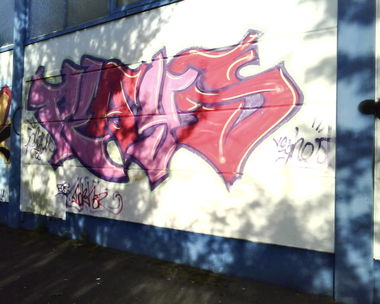 Graffiti Wall in Bayreuth - Photo by AMIDNIGHT - Bayreuth, plays