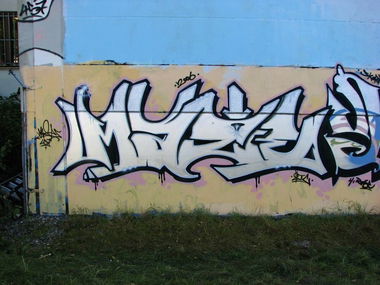 Graffiti Wall in Bayreuth - Photo by AMIDNIGHT - Bayreuth, Mase, 457