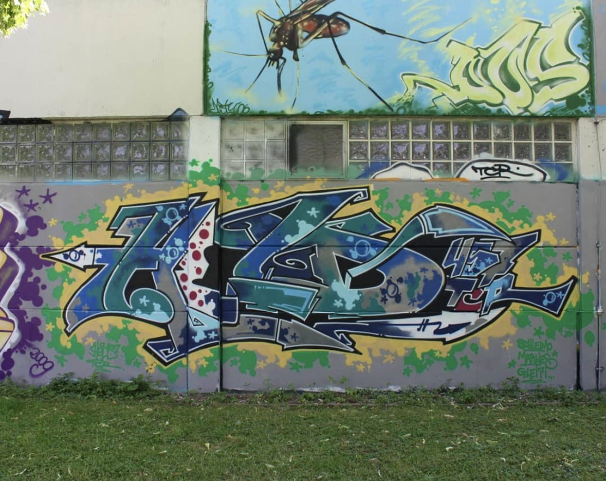Graffiti Wall in Bayreuth - Photo by AMIDNIGHT - Bayreuth, HELD, TCR
