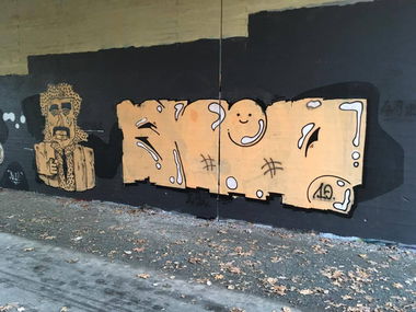 Graffiti Wall in Bayreuth - Photo by AMIDNIGHT - Bayreuth, skip19, hls