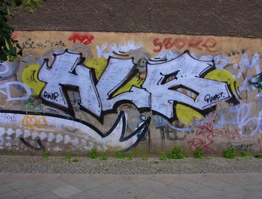 Graffiti Wall in Bayreuth - Photo by AMIDNIGHT - Bayreuth, HLS