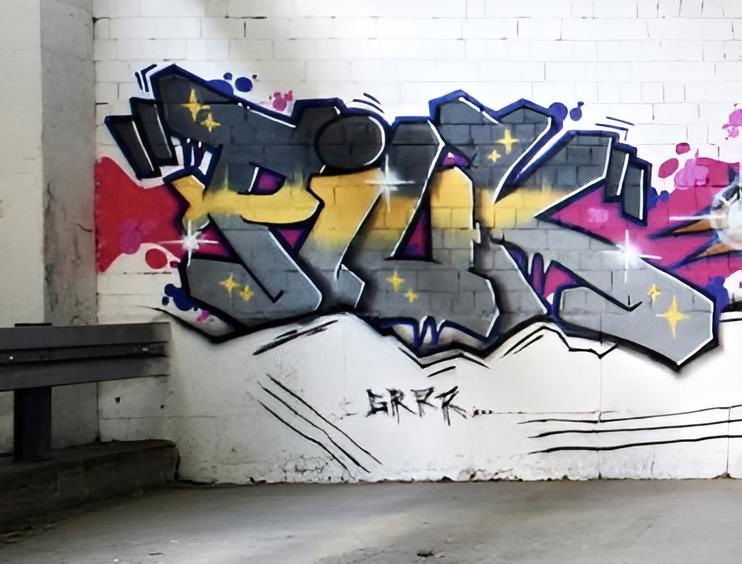 Graffiti Wall in Bayreuth - Photo by AMIDNIGHT - HLS, Bayreuth, Coir