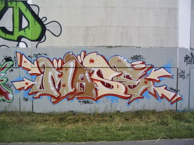 Graffiti Wall in Bayreuth - Photo by AMIDNIGHT - Bayreuth, Mase, 457