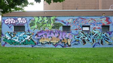 Graffiti Wall in Bayreuth - Photo by AMIDNIGHT - Bayreuth, CKS, 865