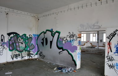 Graffiti Wall in Bayreuth - Photo by AMIDNIGHT - Bayreuth, FMG, ASYL