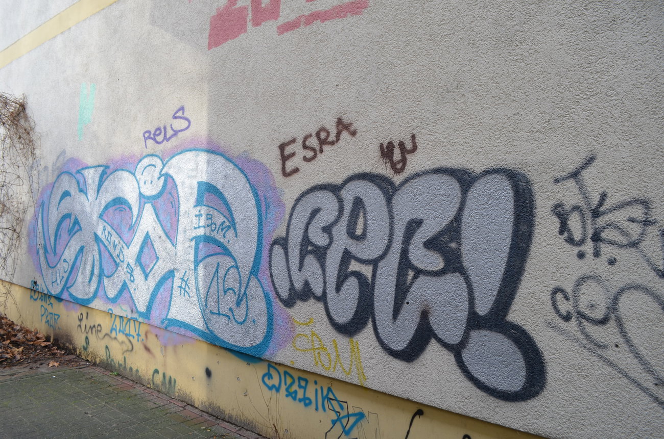 Graffiti Wall - Photo by AMIDNIGHT - Skip19, HLS