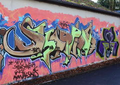 Graffiti Wall in Bayreuth - Photo by AMIDNIGHT - Bayreuth, skorpions