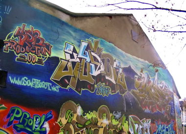 Graffiti Wall in Bayreuth - Photo by AMIDNIGHT - Bayreuth, Hall, Rosenau