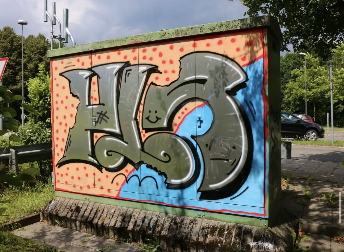 Graffiti Wall in Bayreuth - Photo by AMIDNIGHT - Bayreuth, hls
