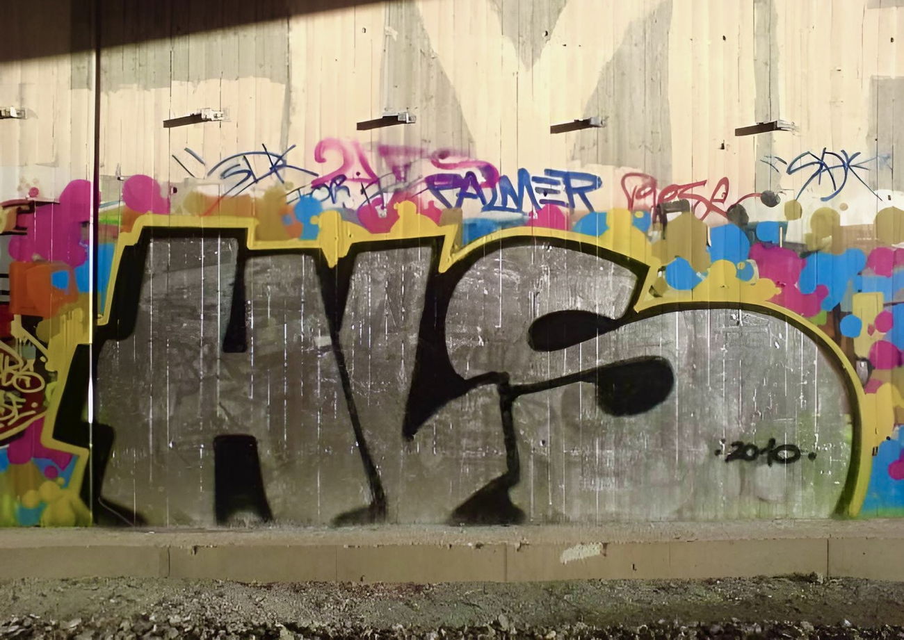 Graffiti Wall in Bayreuth - Photo by AMIDNIGHT - HLS, Bayreuth