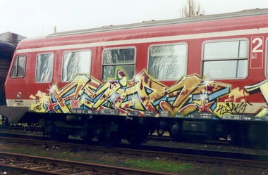 Graffiti Wall in Bayreuth - Photo by AMIDNIGHT - Bayreuth, asir