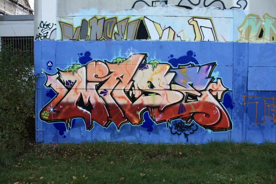 Graffiti Wall in Bayreuth - Photo by AMIDNIGHT - MASE, 457, Bayreuth