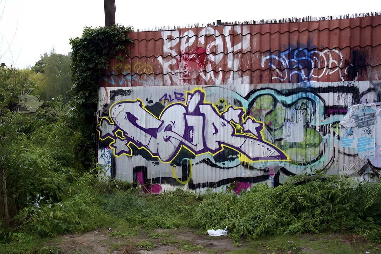 Graffiti Wall in Bayreuth - Photo by AMIDNIGHT - HLS, Bayreuth, Coir