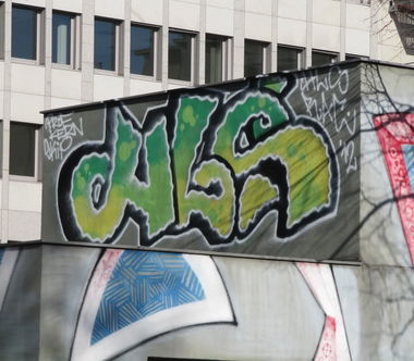 Graffiti Wall in Bayreuth - Photo by AMIDNIGHT - Bayreuth, HLS