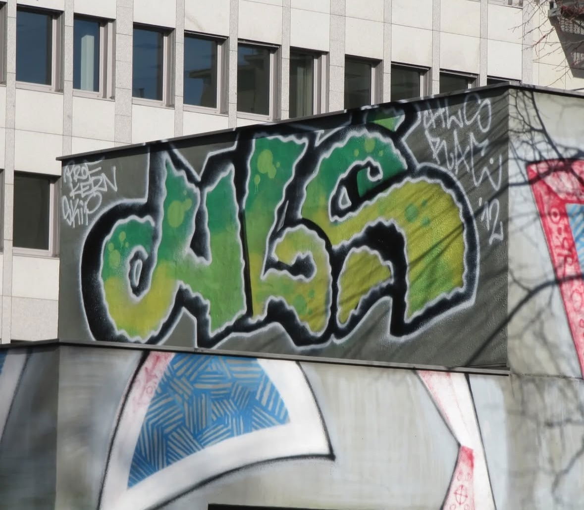 Graffiti Wall in Bayreuth - Photo by AMIDNIGHT - Bayreuth, HLS