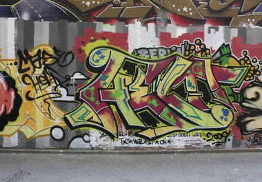 Graffiti Wall in Bayreuth - Photo by AMIDNIGHT - Bayreuth, held, 457