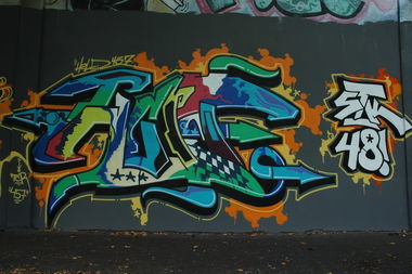 Graffiti Wall in Bayreuth - Photo by AMIDNIGHT - Bayreuth