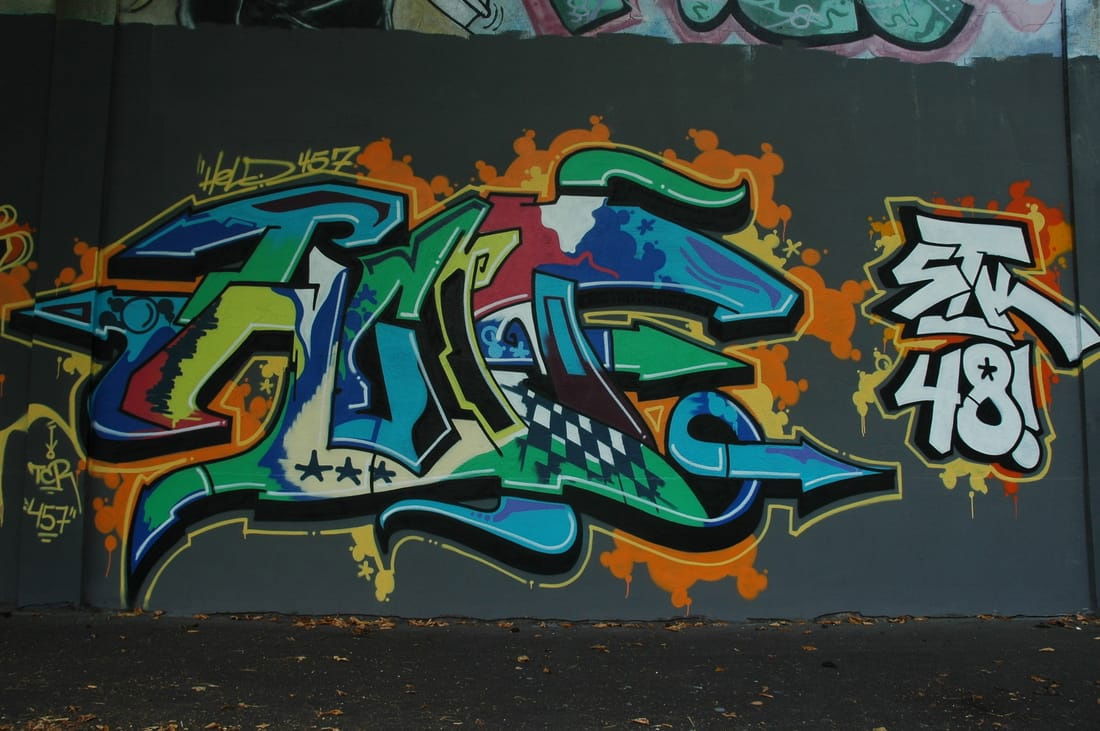 Graffiti Wall in Bayreuth - Photo by AMIDNIGHT - Bayreuth