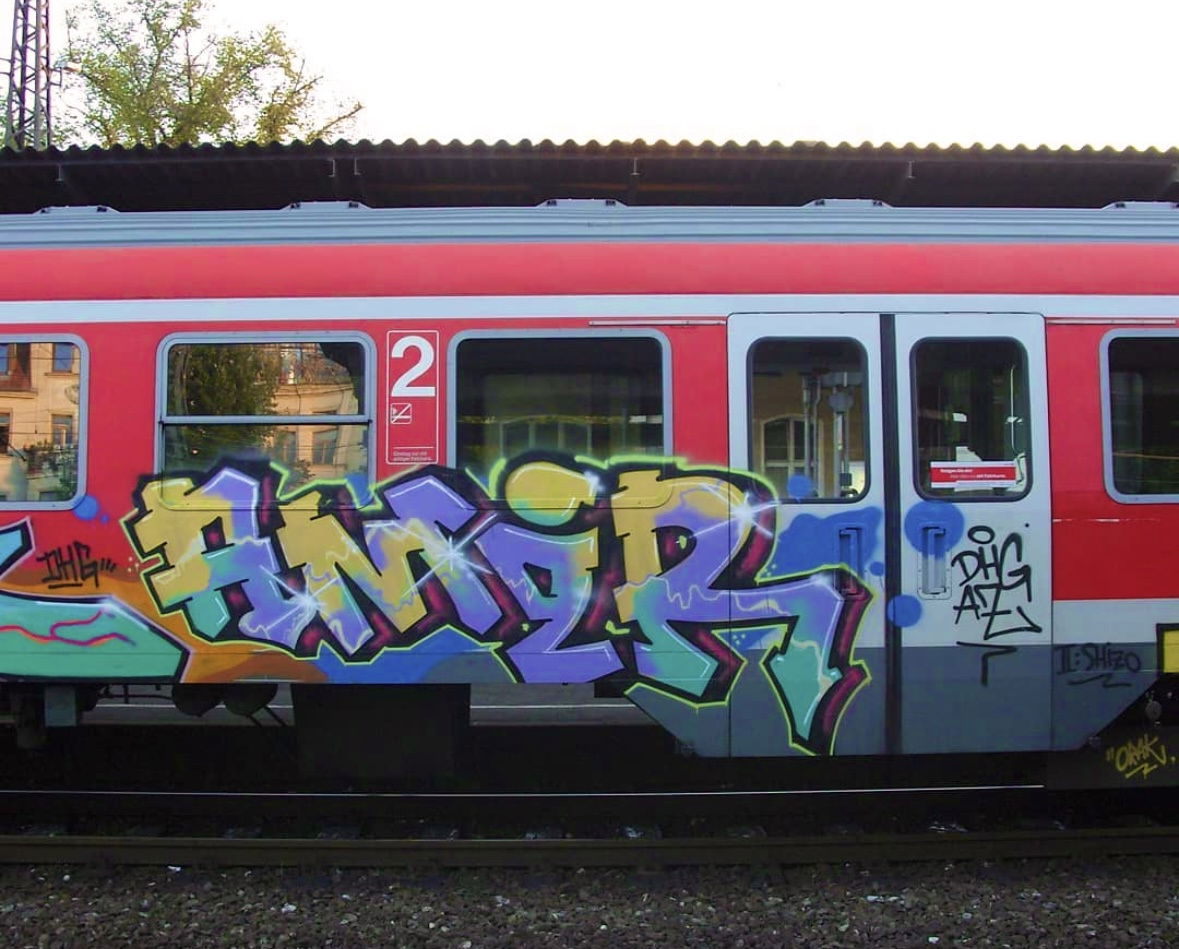 Graffiti Wall in Bayreuth - Photo by AMIDNIGHT - Bayreuth, Amir, Weiden