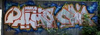 Graffiti Wall in Bayreuth - Photo by AMIDNIGHT - Bayreuth, hls, palma