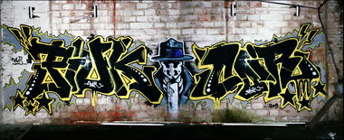 Graffiti Wall in Bayreuth - Photo by AMIDNIGHT - Bayreuth, HLS, PIUK