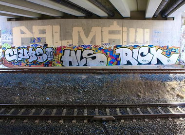 Graffiti Wall in Bayreuth - Photo by AMIDNIGHT - CLUBS, HLS, RICK