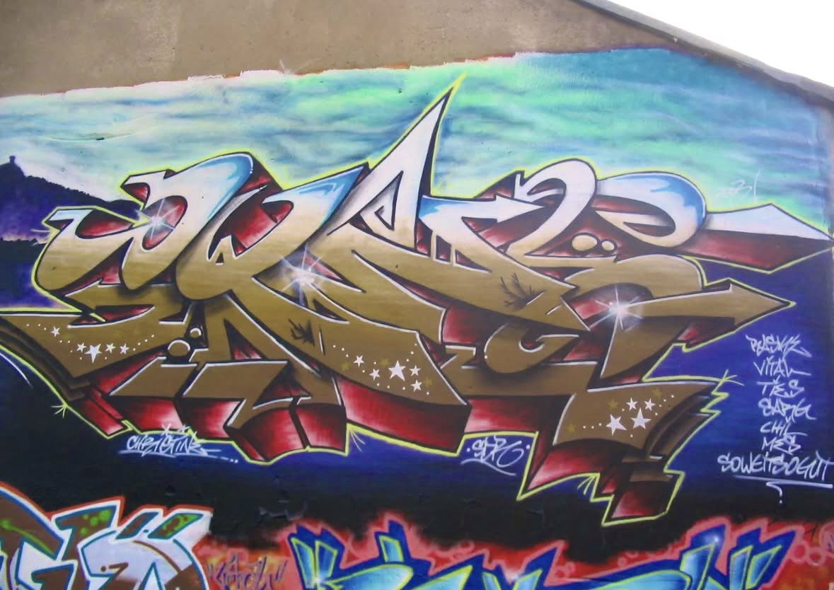 Graffiti Wall in Bayreuth - Photo by AMIDNIGHT - Bayreuth, Hall, Rosenau