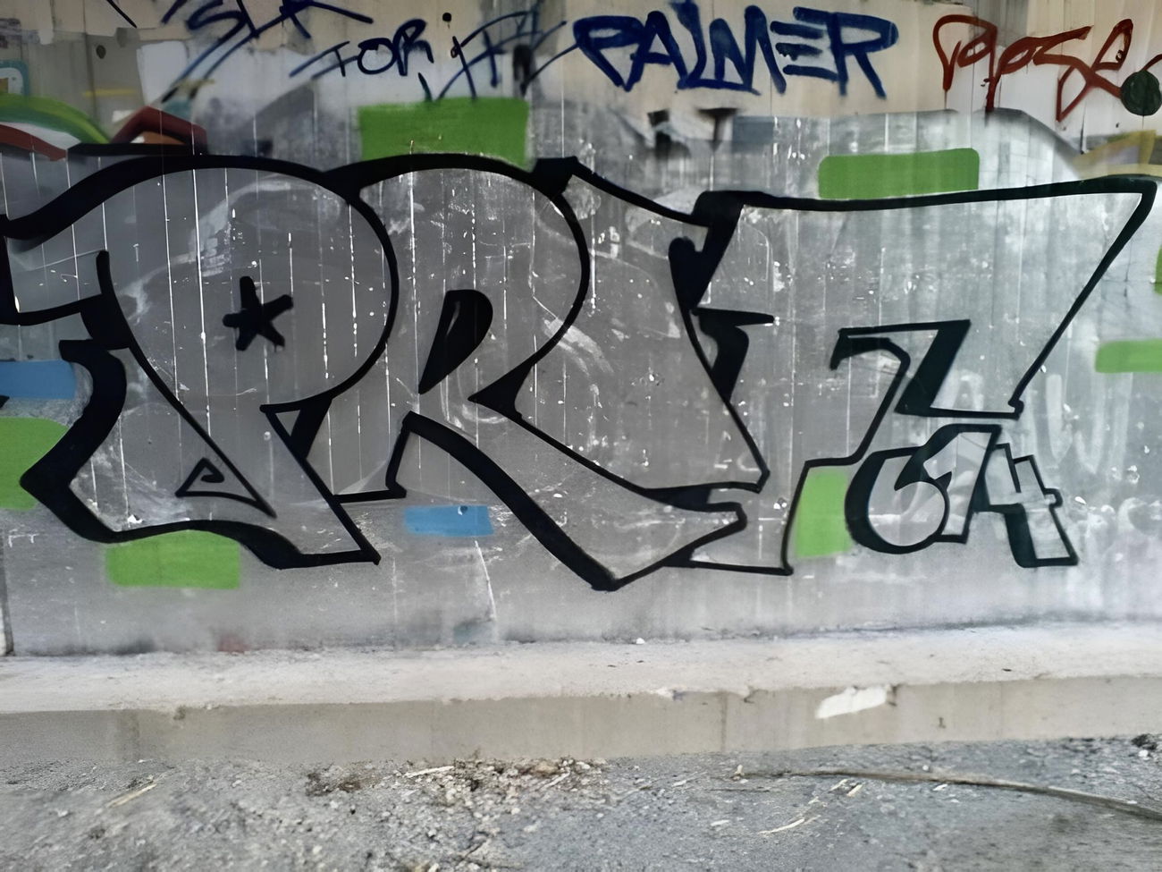 Graffiti Wall in Bayreuth - Photo by AMIDNIGHT - Bayreuth, Prof, HLS