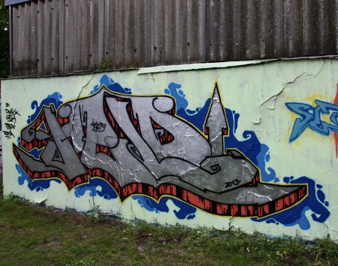 Graffiti Wall in Bayreuth - Photo by AMIDNIGHT - Bayreuth, HELD, 457
