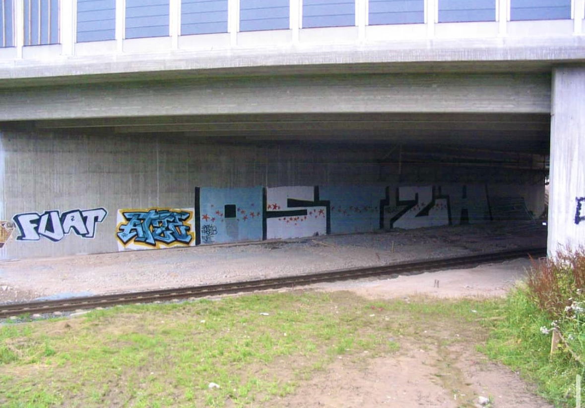 Graffiti Wall in Bayreuth - Photo by AMIDNIGHT - Bayreuth, ost, 2H