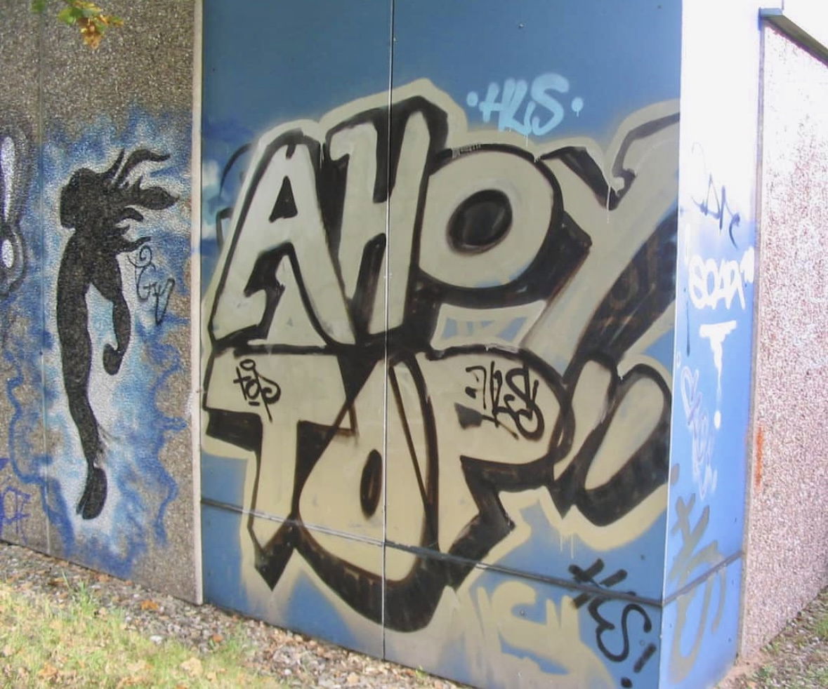 Graffiti Wall in Bayreuth - Photo by AMIDNIGHT - Bayreuth, AHOY, TOP