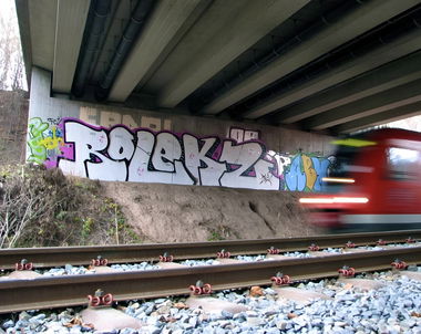 Graffiti Wall in Bayreuth - Photo by AMIDNIGHT - Bayreuth, Rolex, ABM