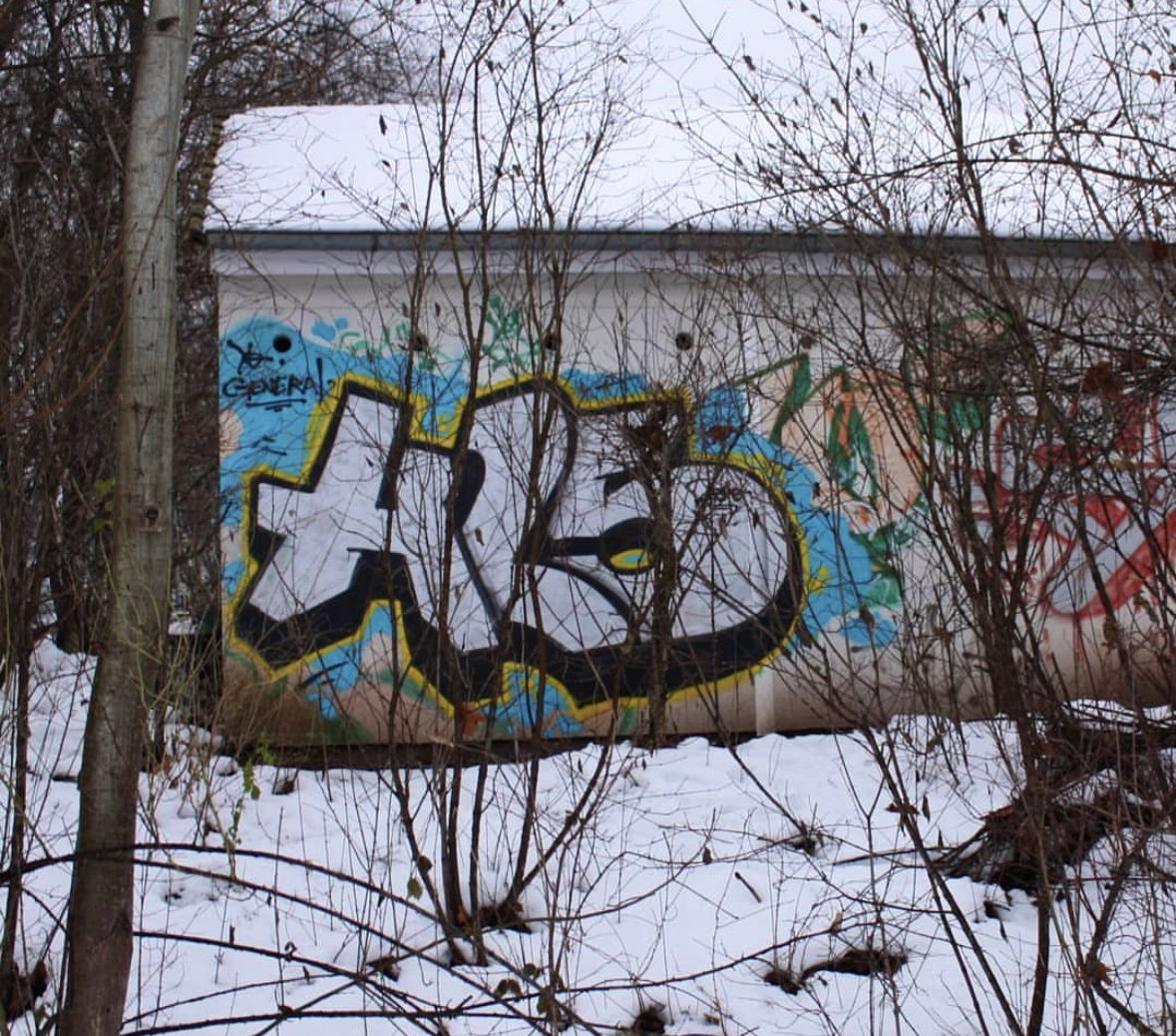 Graffiti Wall in Bayreuth - Photo by AMIDNIGHT - Bayreuth, HLS