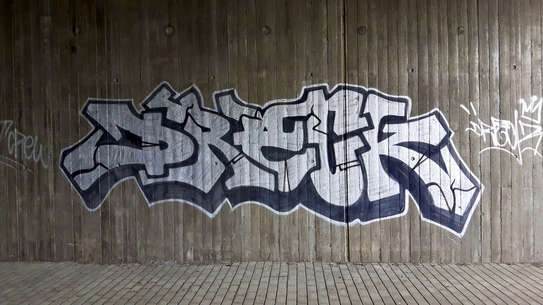 Graffiti Wall in Bayreuth - Photo by AMIDNIGHT - Bayreuth, DRECK, 2H