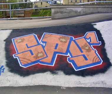 Graffiti Wall in Bayreuth - Photo by AMIDNIGHT - Bayreuth, SPY